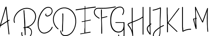 BastiollaRegular Font UPPERCASE