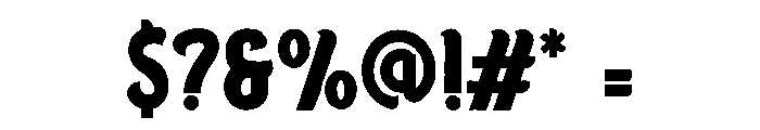 Bastion1 Font OTHER CHARS