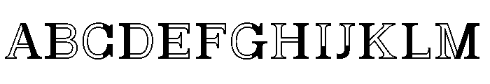 Basvetica Font UPPERCASE