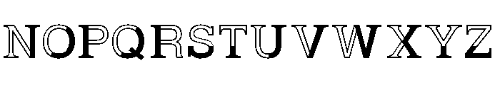 Basvetica Font UPPERCASE