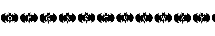 Bat Ben Font UPPERCASE