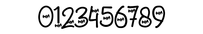 Bat Ghost - Personal Use Font OTHER CHARS