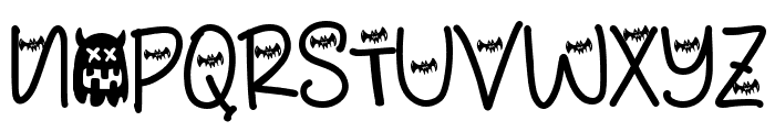 Bat Ghost - Personal Use Font LOWERCASE