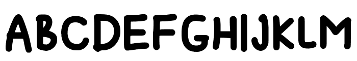 Batagor Regular Font UPPERCASE