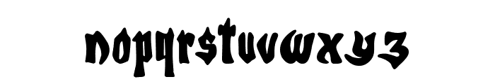 Batall Font LOWERCASE