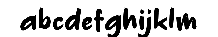 Batesin Font LOWERCASE