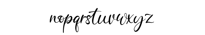 Batheny Rosie Font LOWERCASE