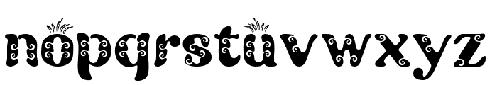 Batik Ganasan Font LOWERCASE