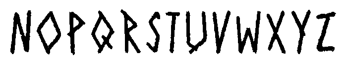 Batman Riddler Regular Font LOWERCASE