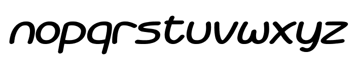 Battenberg and Custard Bold Italic Font LOWERCASE