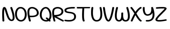 Battenberg and Custard Bold Font UPPERCASE