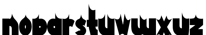 Battle Hunter Font LOWERCASE