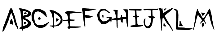 BattleMage Font UPPERCASE