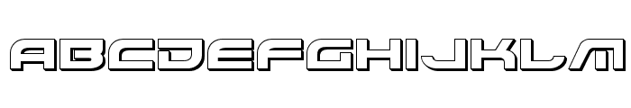 Battlefield 3D Font LOWERCASE