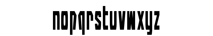 Battleworld Condensed Font LOWERCASE