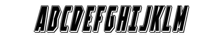 Battleworld Punch Italic Font UPPERCASE