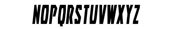 Battleworld Semi-Italic Font UPPERCASE