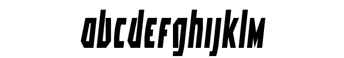 Battleworld Semi-Italic Font LOWERCASE