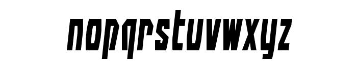 Battleworld Semi-Italic Font LOWERCASE