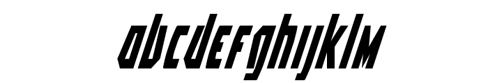 Battleworld Super-Italic Font LOWERCASE