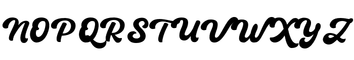 BatuphatScript-Regular Font UPPERCASE