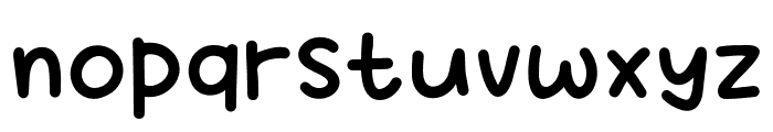 Bau Asem Font LOWERCASE