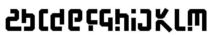 BauAHaus-Black Font UPPERCASE