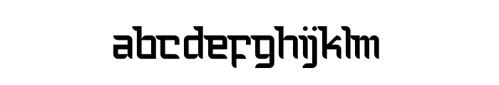 Bauchaomaicha Regular Font LOWERCASE