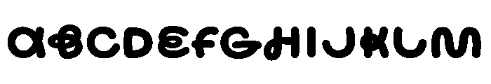 Bauhaus Lace Rnd Display Bold Font UPPERCASE