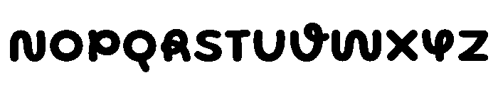 Bauhaus Lace Rnd Display Bold Font UPPERCASE
