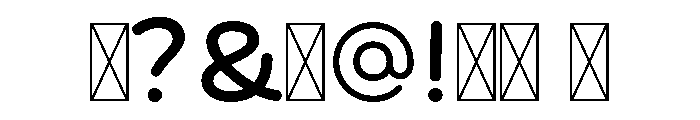 Bauhaus Lace Rnd Display Regular Font OTHER CHARS