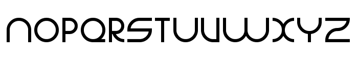 Bauhaus Modern Font UPPERCASE
