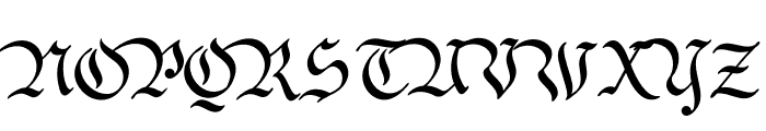 Bavarian Crown PERSONAL Regular Font UPPERCASE