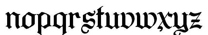 Bavides Demo Font LOWERCASE