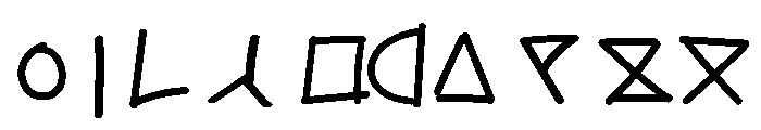 Baybayin BTB30 Font OTHER CHARS