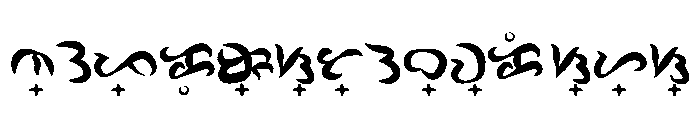 BaybayinDoctrinaClear Font UPPERCASE