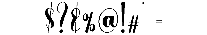 Bayfresh Font OTHER CHARS