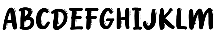 Bayi Gendut Font UPPERCASE