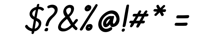 BayuPrahara2-Italic Font OTHER CHARS