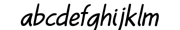 BayuPrahara2-Italic Font LOWERCASE