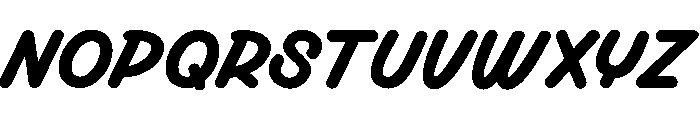 Bazarus_PersonalUseOnly Font UPPERCASE
