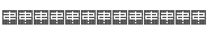back to heavy coat fat ground_grid Regular Font LOWERCASE