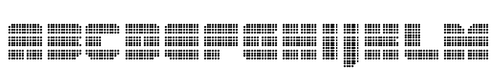 back to the future 4 Font UPPERCASE