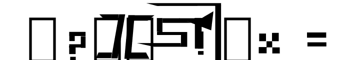 badsoul of shadik Font OTHER CHARS