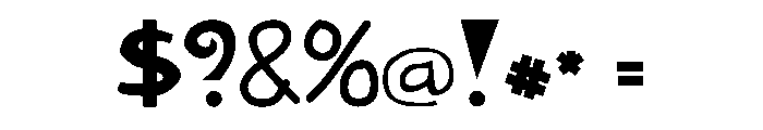 balekambang Regular Font OTHER CHARS