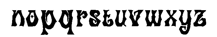 balekambang Regular Font LOWERCASE