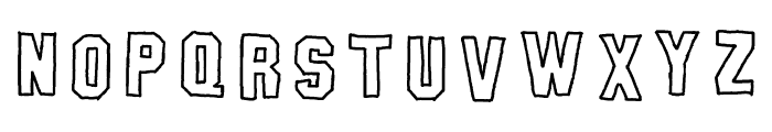 -banhart-hollow- Font LOWERCASE
