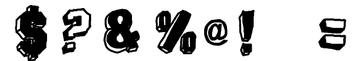 -banhart- ver  008 Font OTHER CHARS