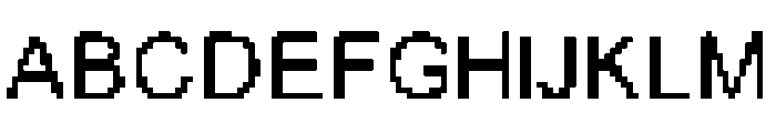 basicfont Font UPPERCASE