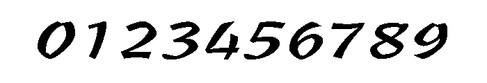 Baoli TC Regular Font OTHER CHARS